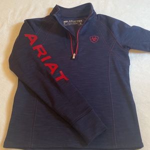 Ariat 1/4 zip pullover riding apparel